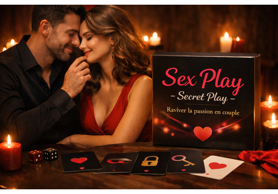 Jeu de cartes érotique Sex Play – Secret Play : raviver la passion en couple