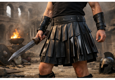 Jupe gladiateur pour homme en cuir écologique avec plis en PVC : Guide Ultime, Audacieux et Durable (2026)