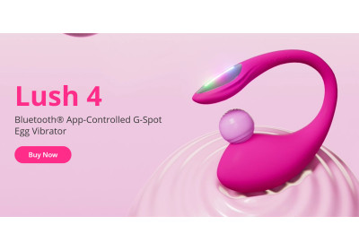 Lovense Lush 4 pas chère (iOS/Android) – Vibromasseur connecté puissant et discret